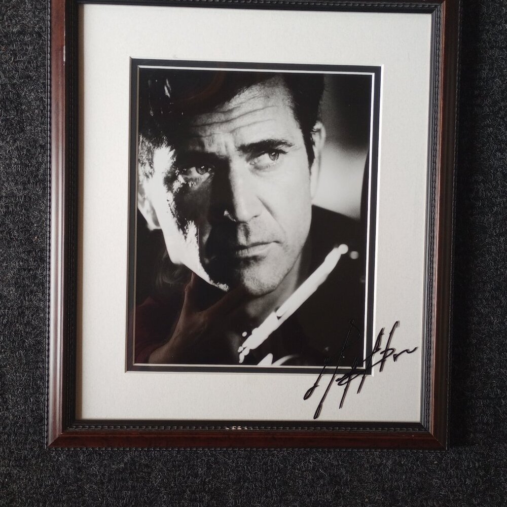 Framed Print of Mel Gibson